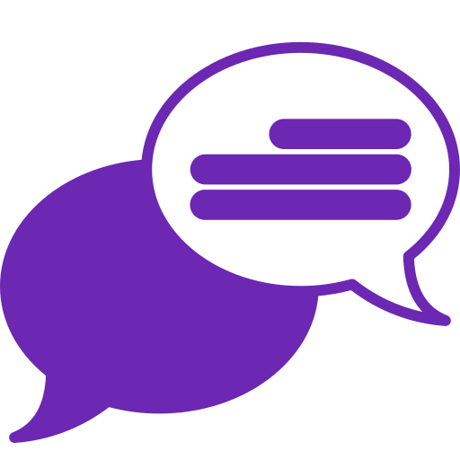 Chat bubble - Free communications icons