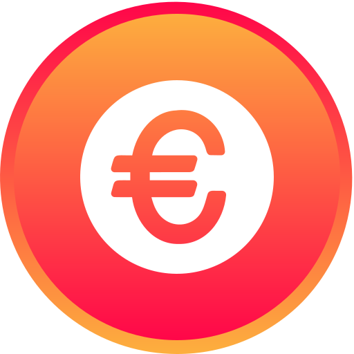 euro icono gratis