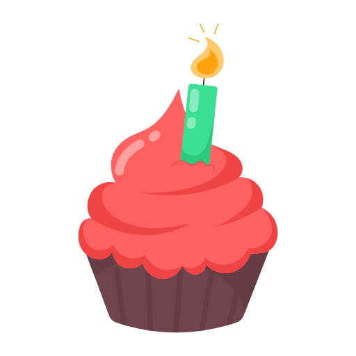 Cupcake free sticker Cupcake free sticker