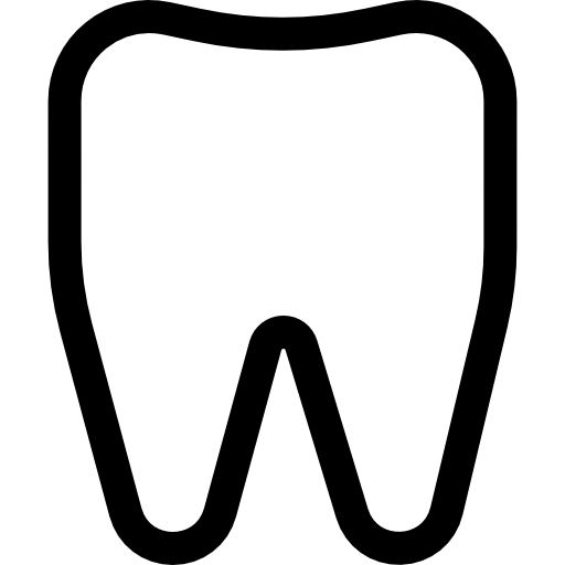 Tooth Basic Rounded Lineal icon