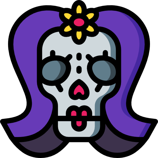 Skull Basic Miscellany Lineal Color icon