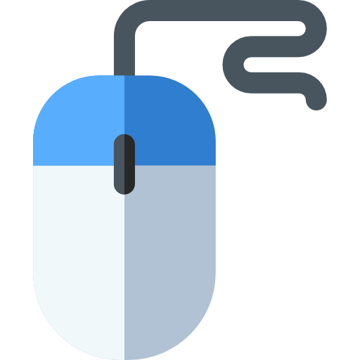 Mouse Basic Rounded Flat icon