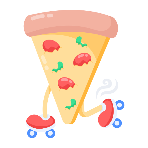 pizza gratis sticker