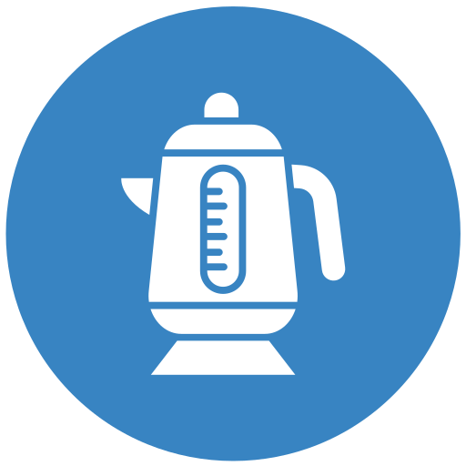 Electric kettle Generic color fill icon