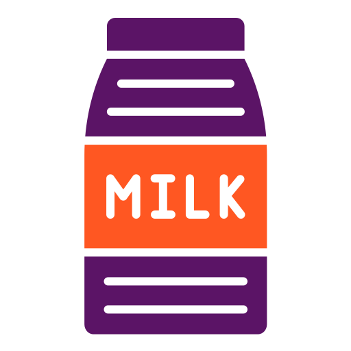 Milk free icon