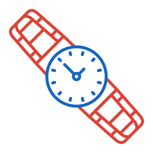 reloj de pulsera icono gratis