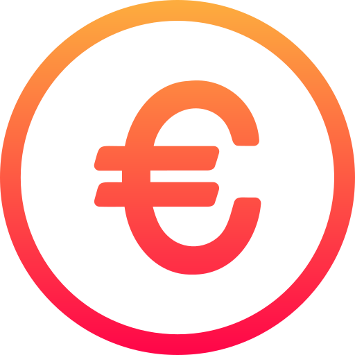 euro icono gratis