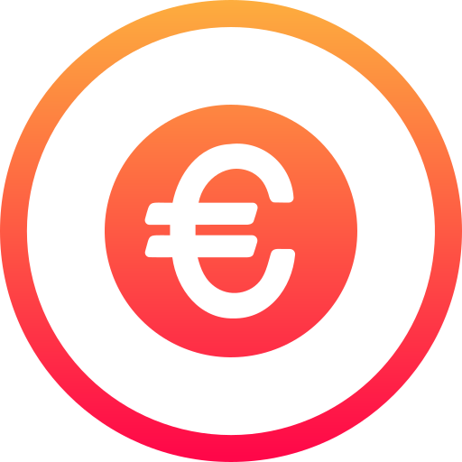 euro icono gratis