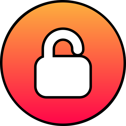 Unlock - Free security icons