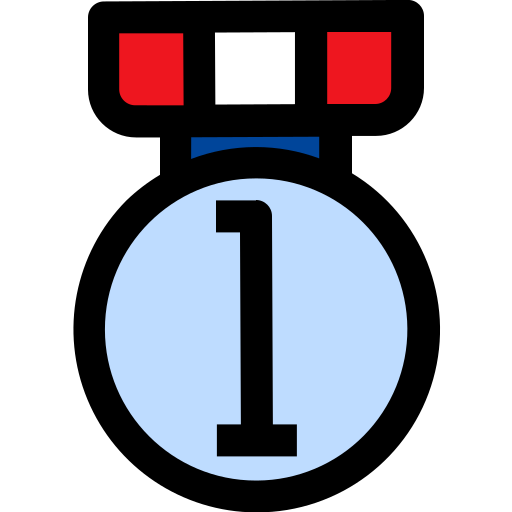 Medal Generic color lineal-color icon