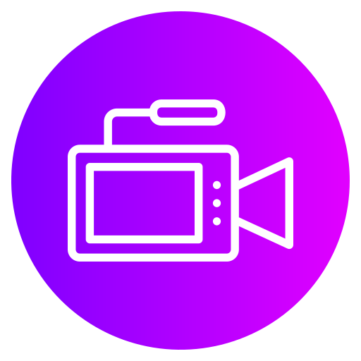 camara de video icono gratis