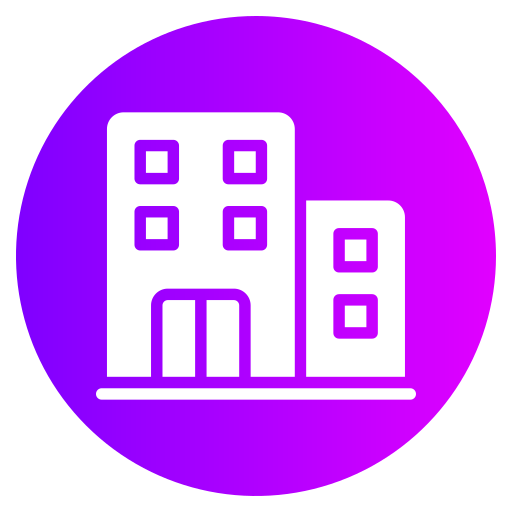 Office building Generic gradient fill icon