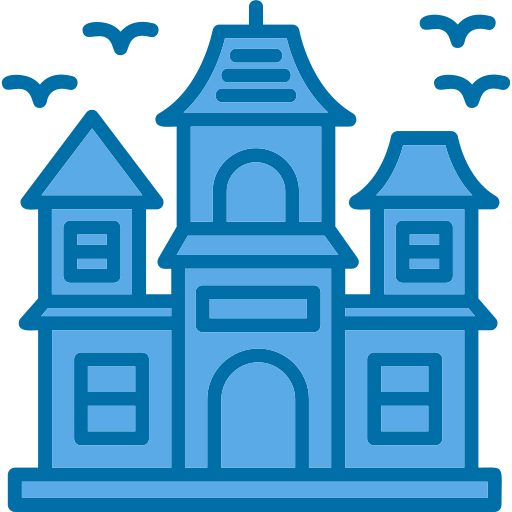 Haunted house free icon Haunted house free icon