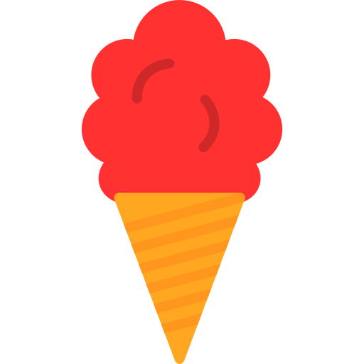 cucurucho de helado icono gratis