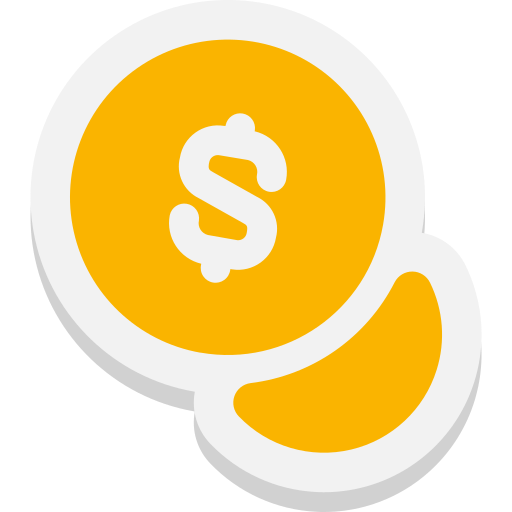 moeda grátis ícone