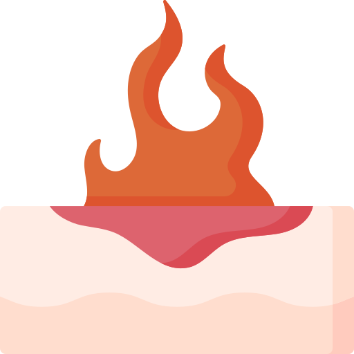 Burn Special Flat icon