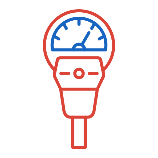 Parking meter free icon Parking meter free icon