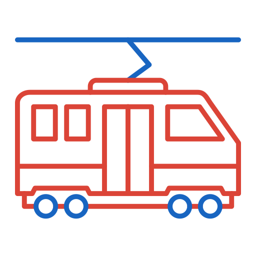 Tram free icon Tram free icon
