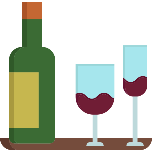 Wine Generic color fill icon