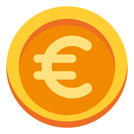 euro icono gratis