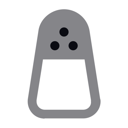 Salt Shaker Generic Color Fill Icon