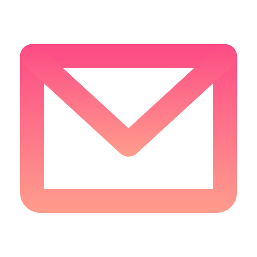 Email Generic gradient outline icon