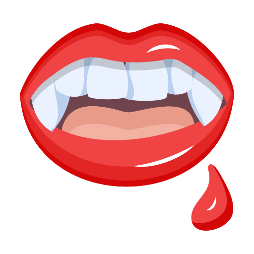 Vampire free sticker Vampire free sticker