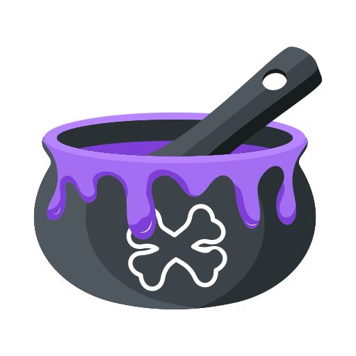 Cauldron free sticker