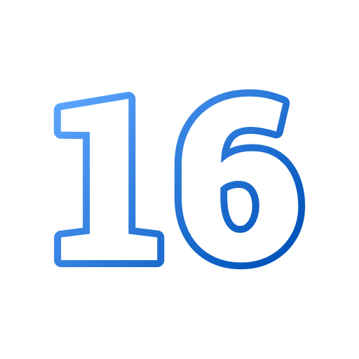16 icono gratis