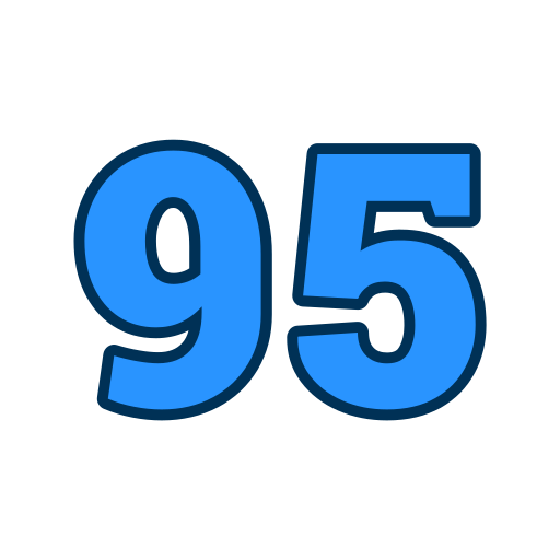 95 Icône gratuit 95 Icône gratuit