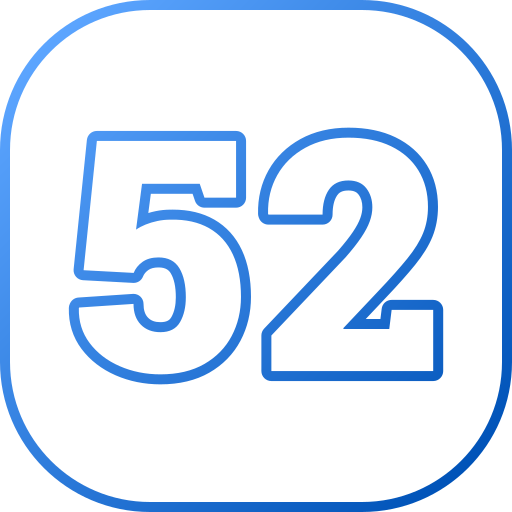 52 Generic gradient outline icon
