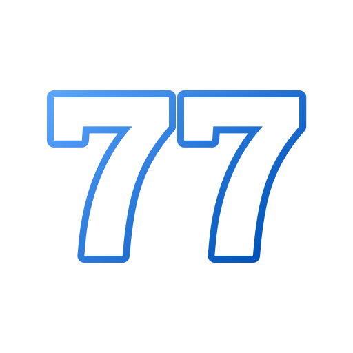 77 Icône gratuit 77 Icône gratuit