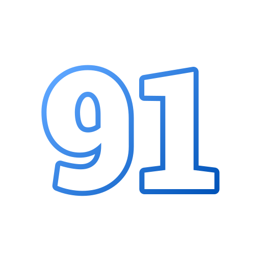 91 Icône gratuit 91 Icône gratuit