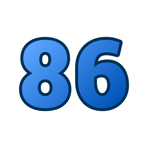 86 Icône gratuit
