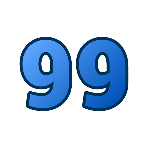 99 Icône gratuit 99 Icône gratuit