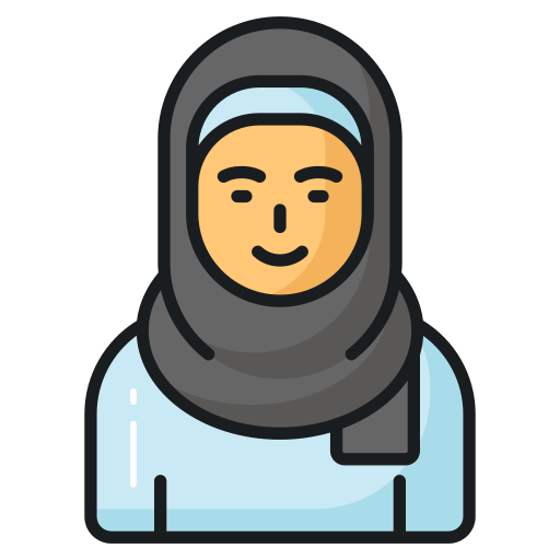 Moslem woman Generic color lineal-color icon