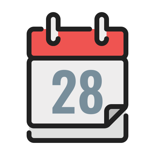 Calendar Generic color lineal-color icon