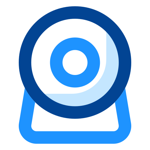 cámara web icono gratis