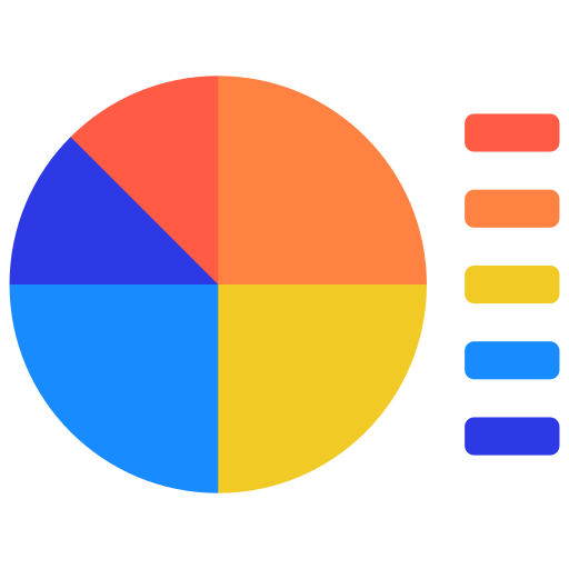 Pie chart - Free marketing icons