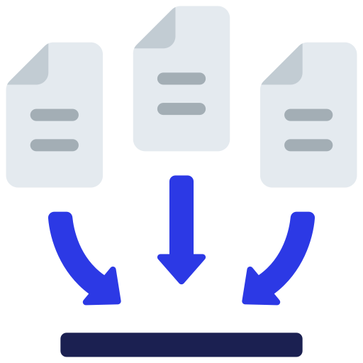 recopilación de datos icono gratis