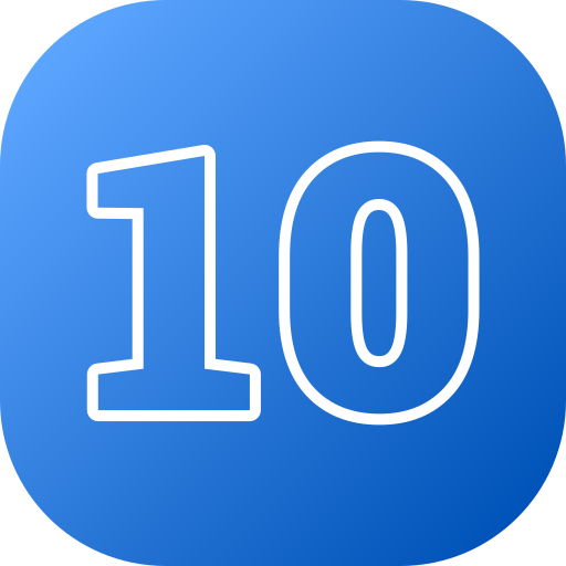 10 Generic gradient fill icon