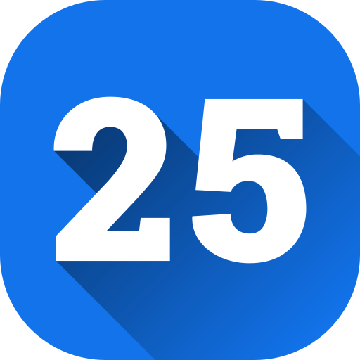 25 kostenlos Icon 25 kostenlos Icon