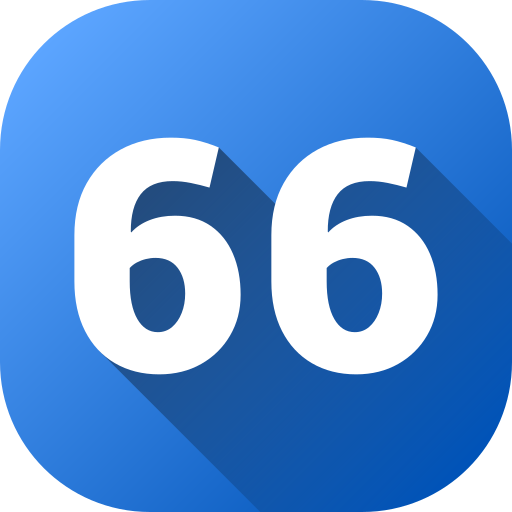 66 Icône gratuit 66 Icône gratuit