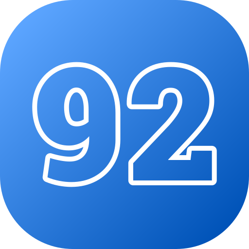 92 Icône gratuit 92 Icône gratuit
