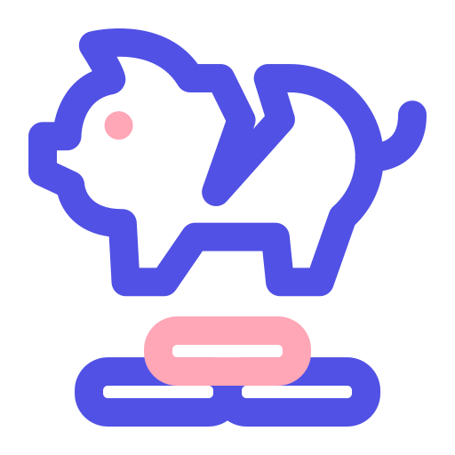 Piggy bank Generic color outline icon