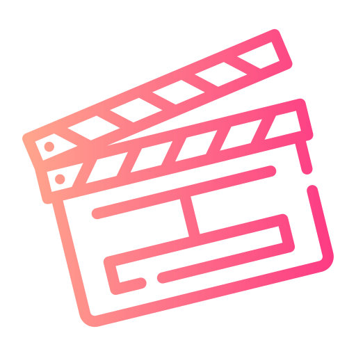 claqueta de cine icono gratis