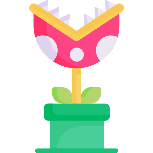 Flor Carnívora Mario Bros