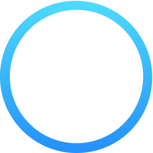 Circle Generic gradient outline icon