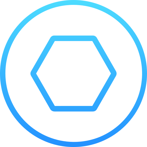 hexagone Icône gratuit