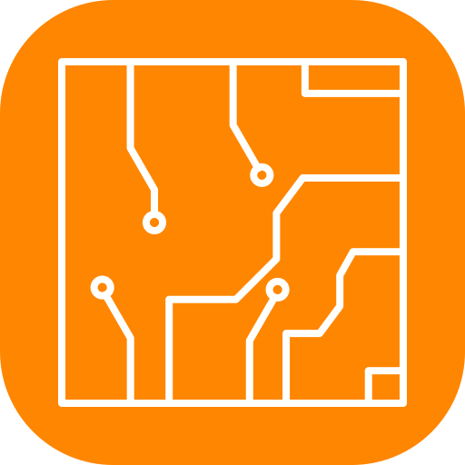 circuito eléctrico icono gratis